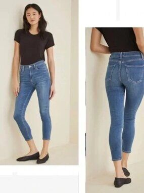 AGOLDE x Exclusively for Amour Vert Organic Cotton Skinny Jeans - Size 28